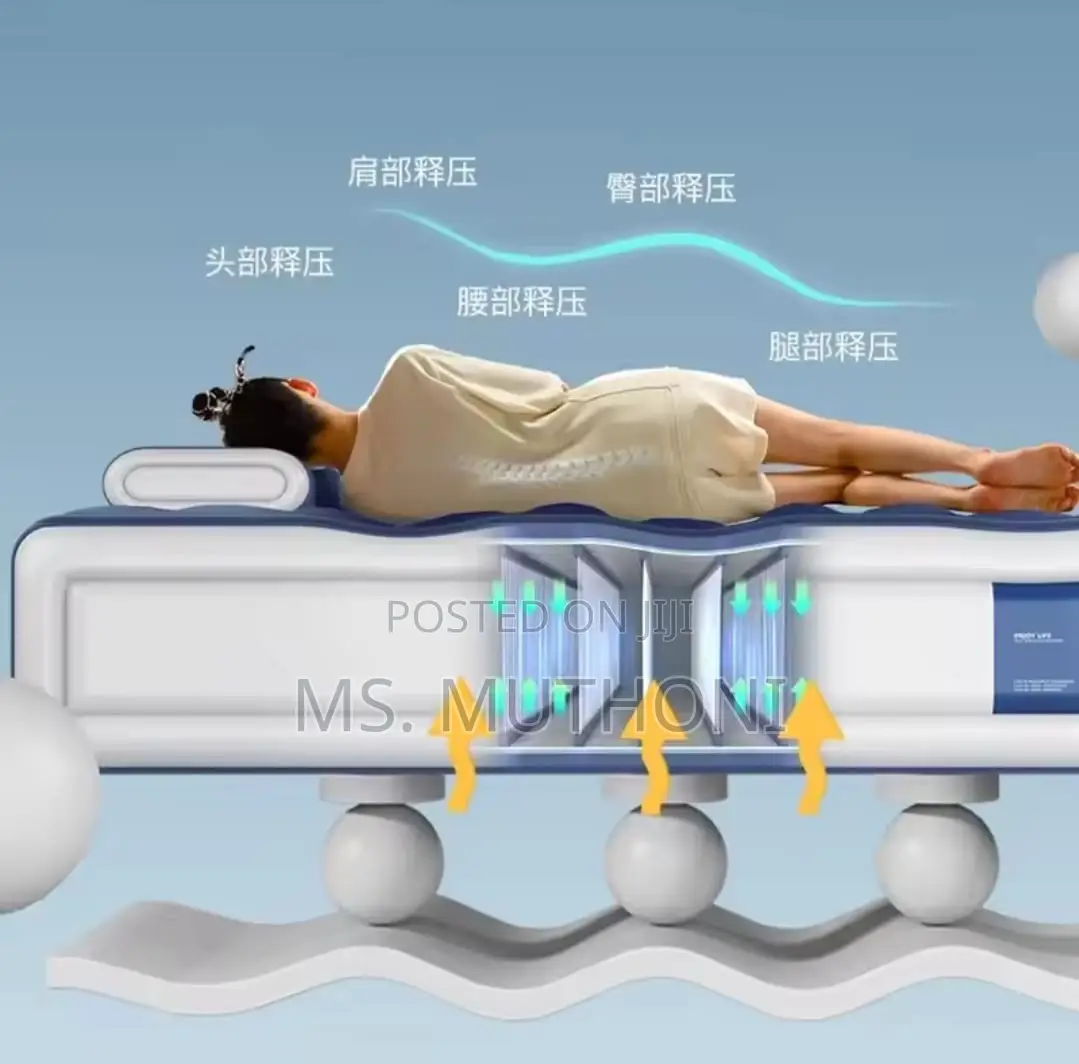 Big Size 203*152*36 Cm 5*6 Inflatable Air Bed W/ Head Rest