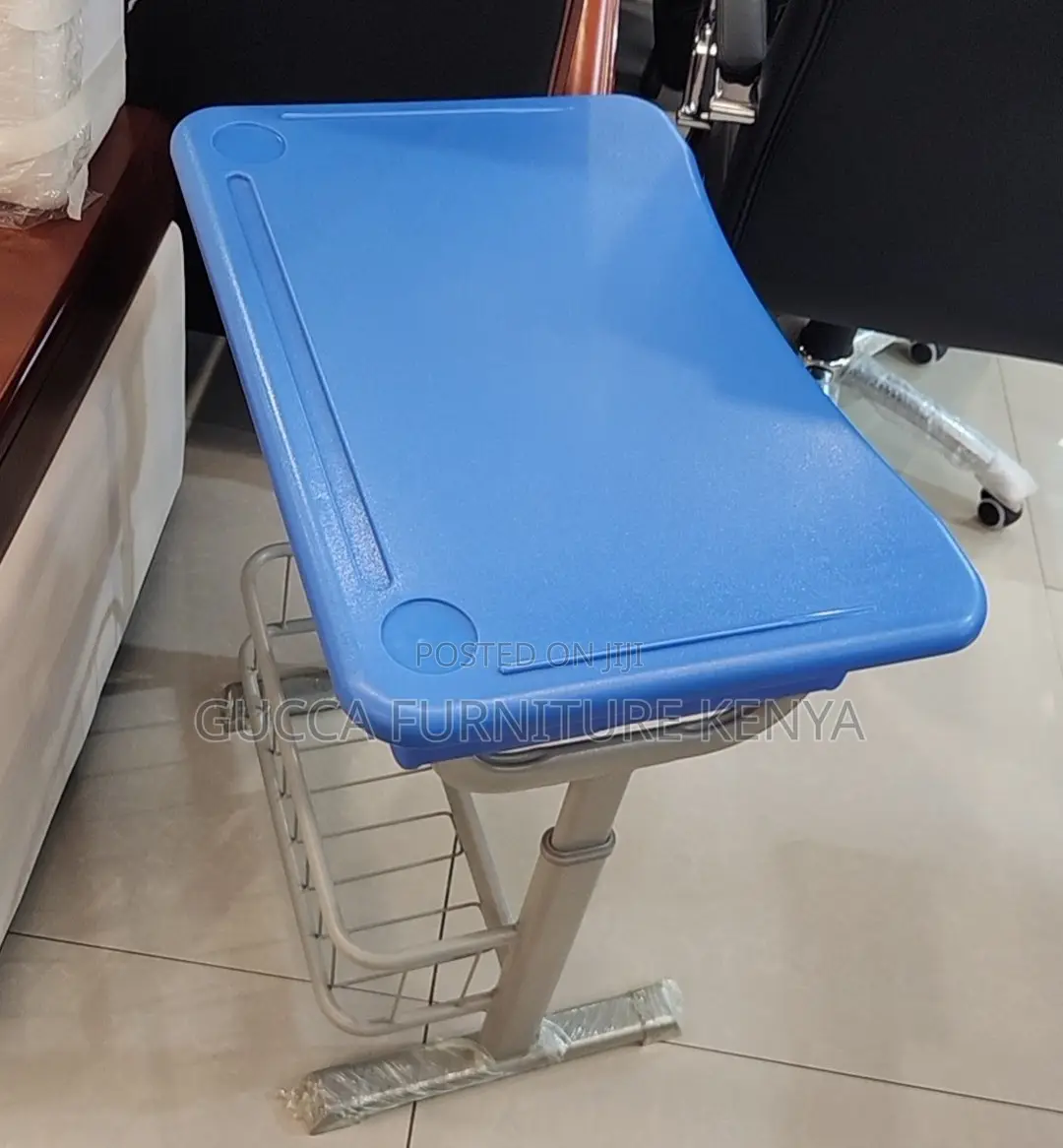 Kids Furniture:Modern Plastic Blue Kids Desk and Chair Set