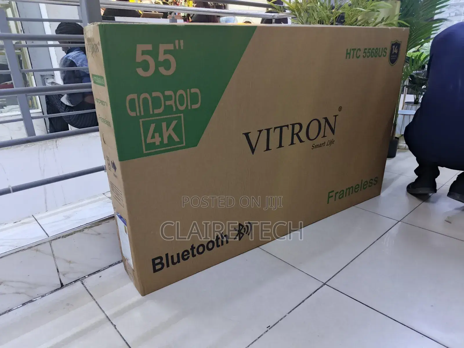 55 Inch Vitron Vitron Htc5568us - 55” Smart Android TV