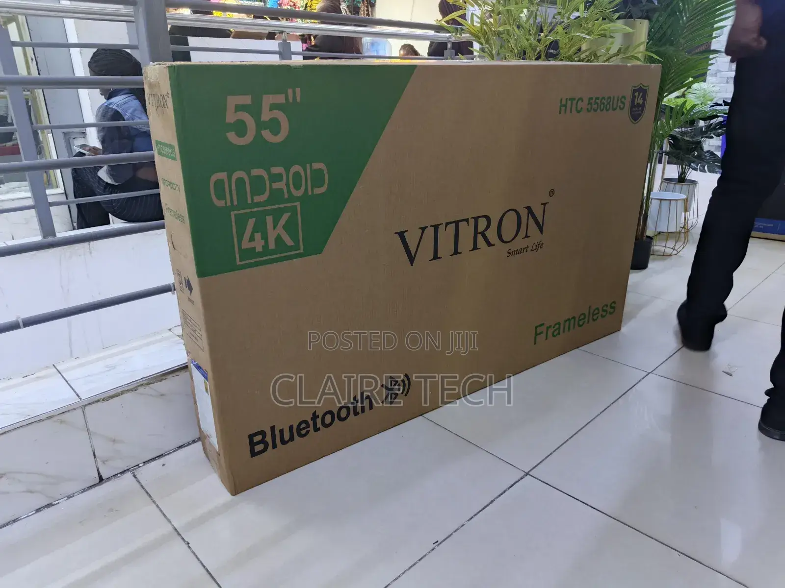 55 Inch Vitron Vitron Htc5568us - 55” Smart Android TV