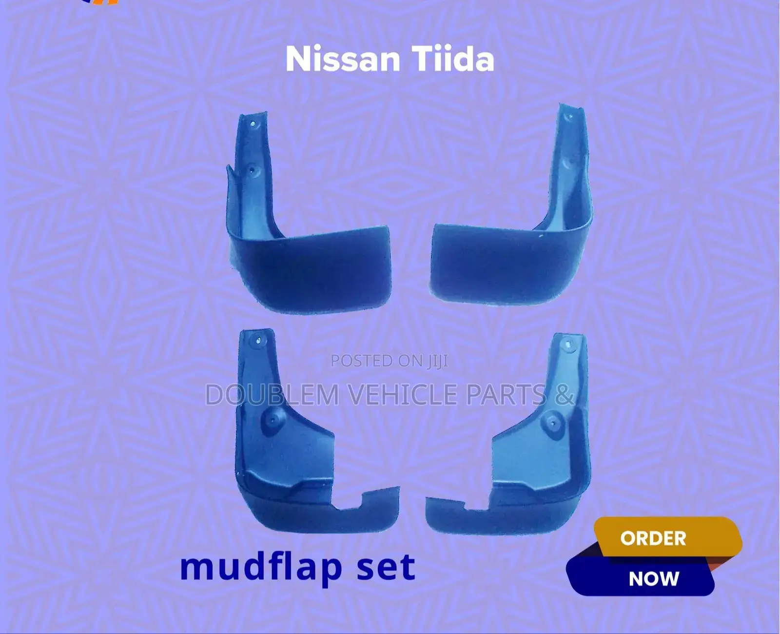Mudflap Complete Set Nissan Tiida