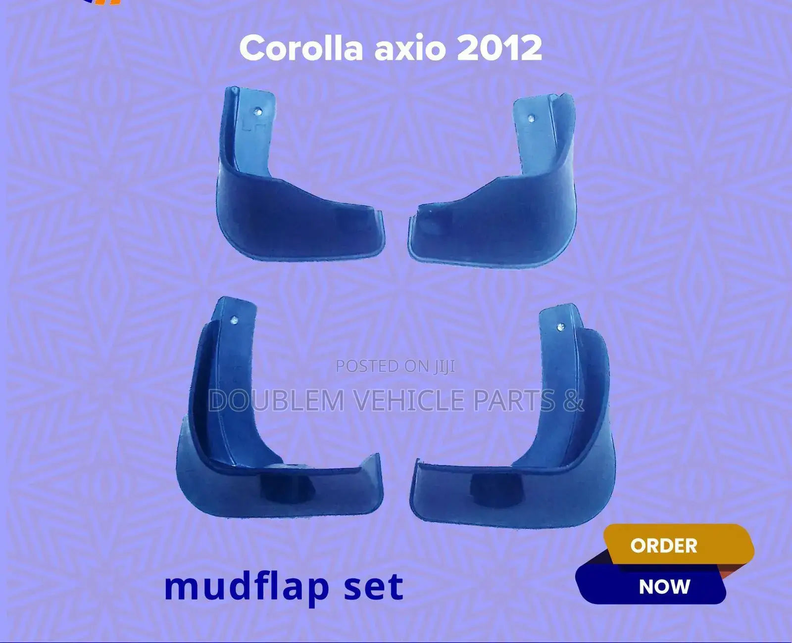 Mudflap Complete Set Corolla Axio 2012