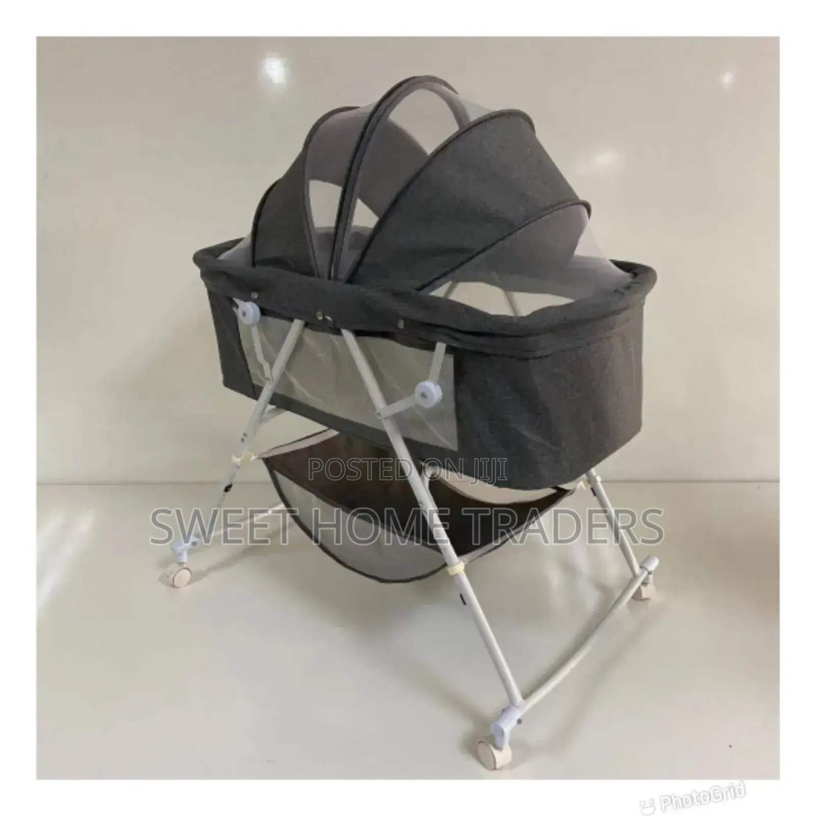 Baby Rocking Bassinets Grey