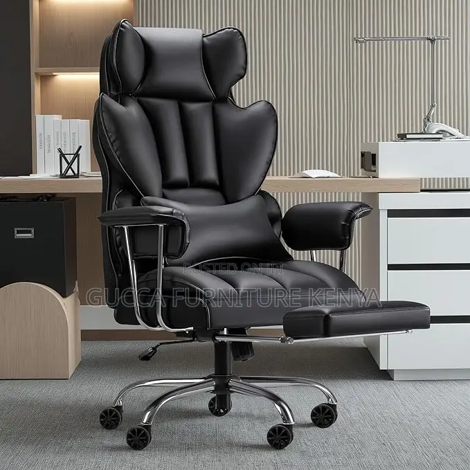 Office Chairs: Ergonomic Executive Leather Office Chair