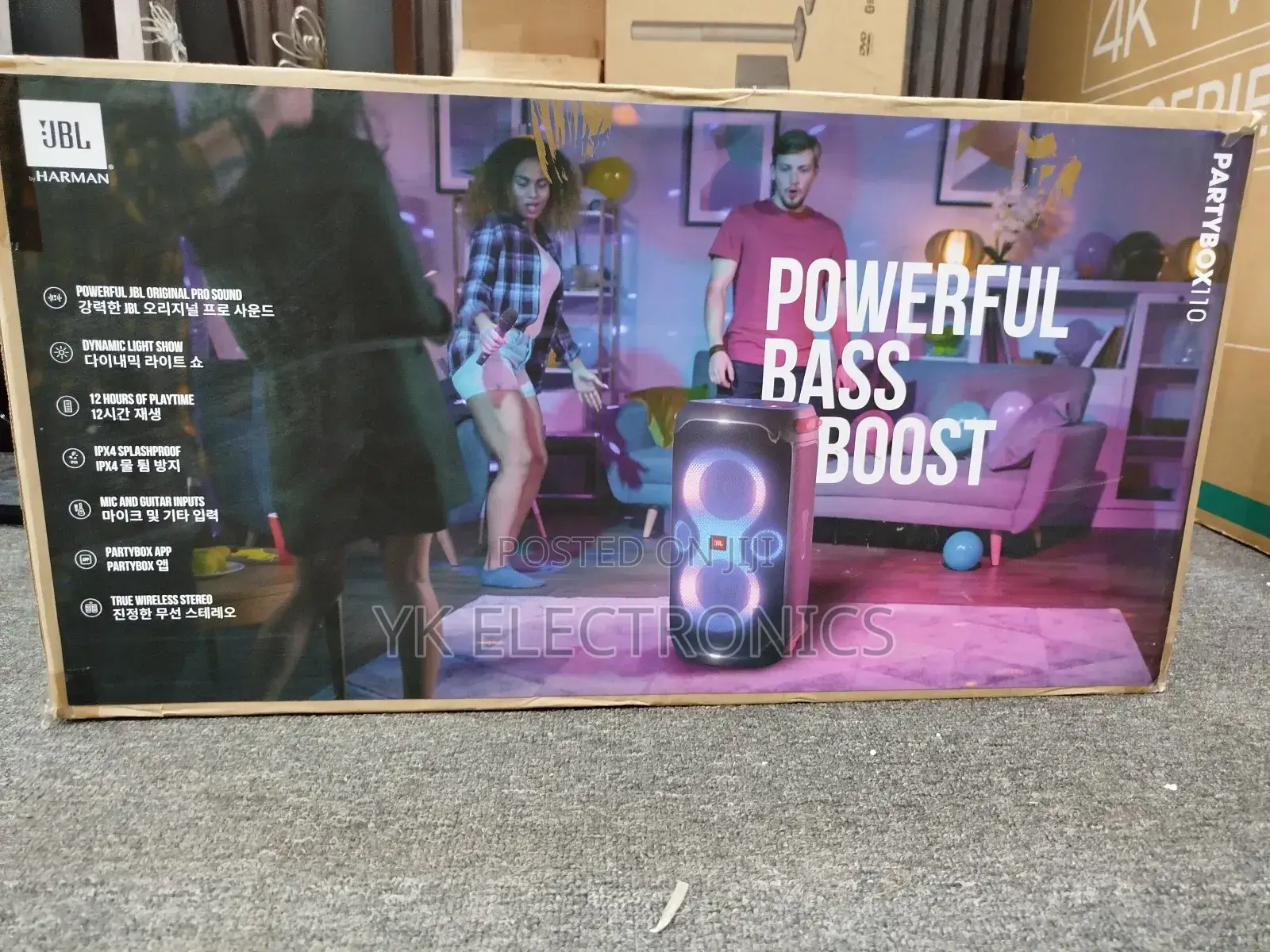 Speakers
JBL Partybox 110 160w Portable Speaker