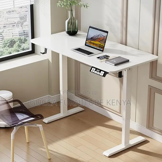 Office Tables:120cm Sit Stand Ergonomic Home Office Desk