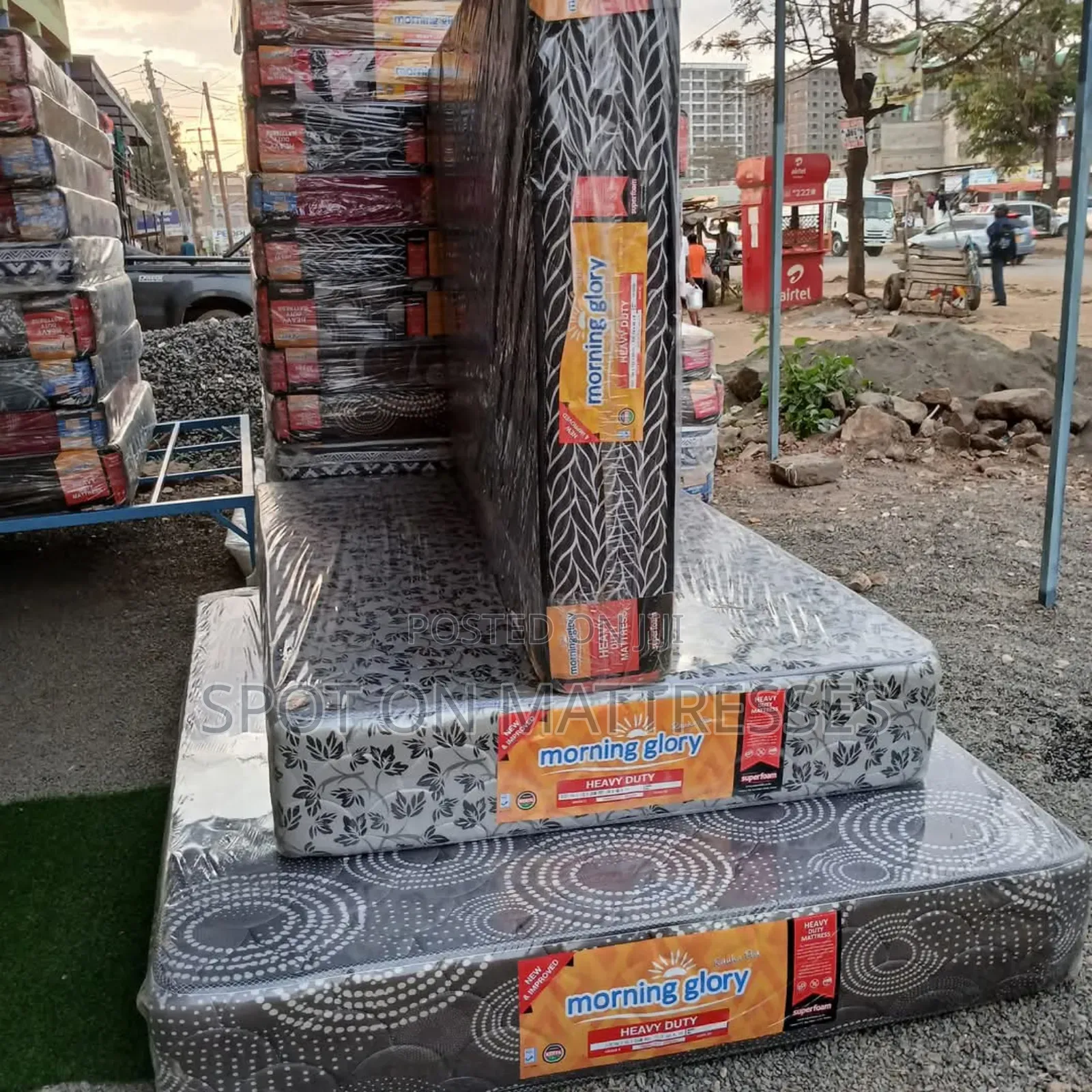 4by6 and 5by6 10inch Thick Heavy Duty Quilted Mattresses.