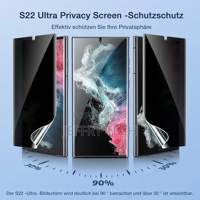 Samsung Galaxy S22 Ultra Ceramic Privacy Screen Protector