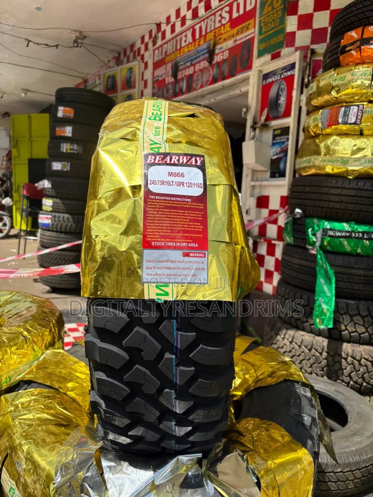 245/75r16 Bearway Tyres Brand New