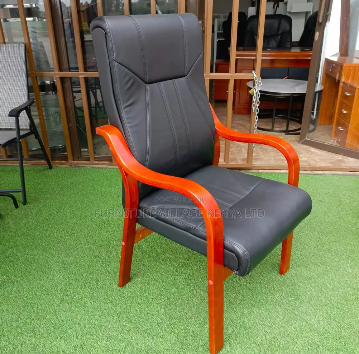 Office Seats; Executive Leather Office Guest Waiting Chair