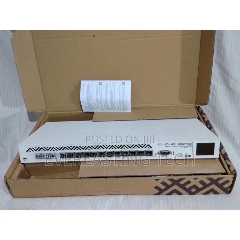 Mikrotik (Ccr1016-12s-1s+) Cloud Core Router | 1u Rackmount,