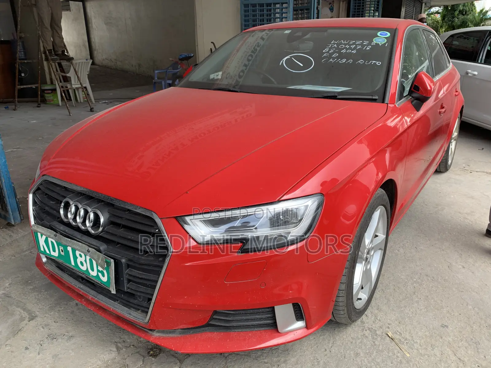 Audi A3 2.0T Premium FWD Sedan 2017 Red