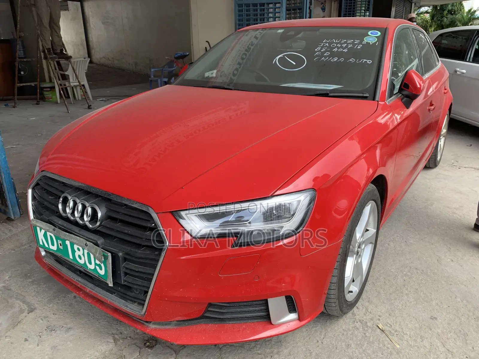 Audi A3 2.0T Premium FWD Sedan 2017 Red