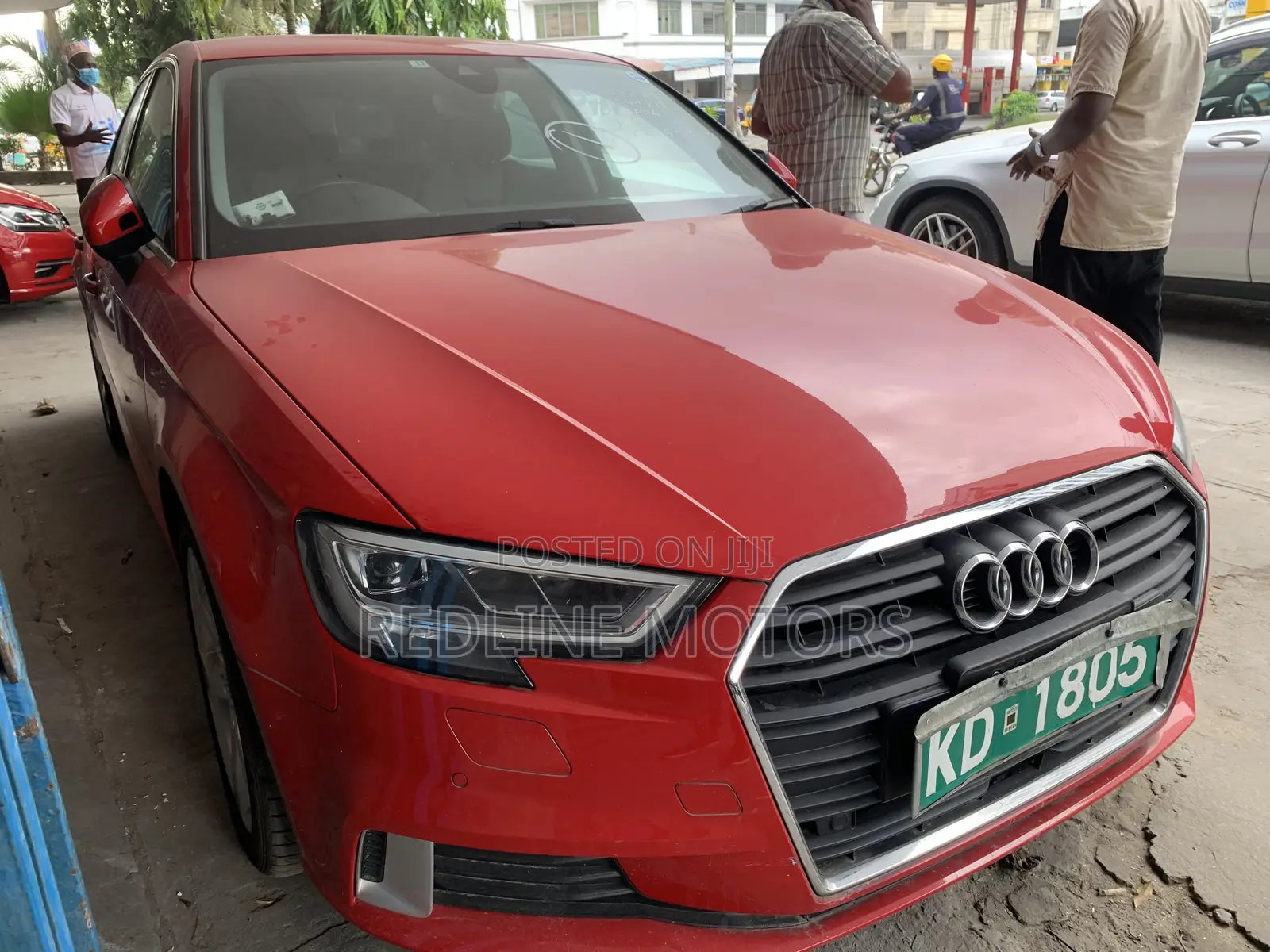 Audi A3 2.0T Premium FWD Sedan 2017 Red