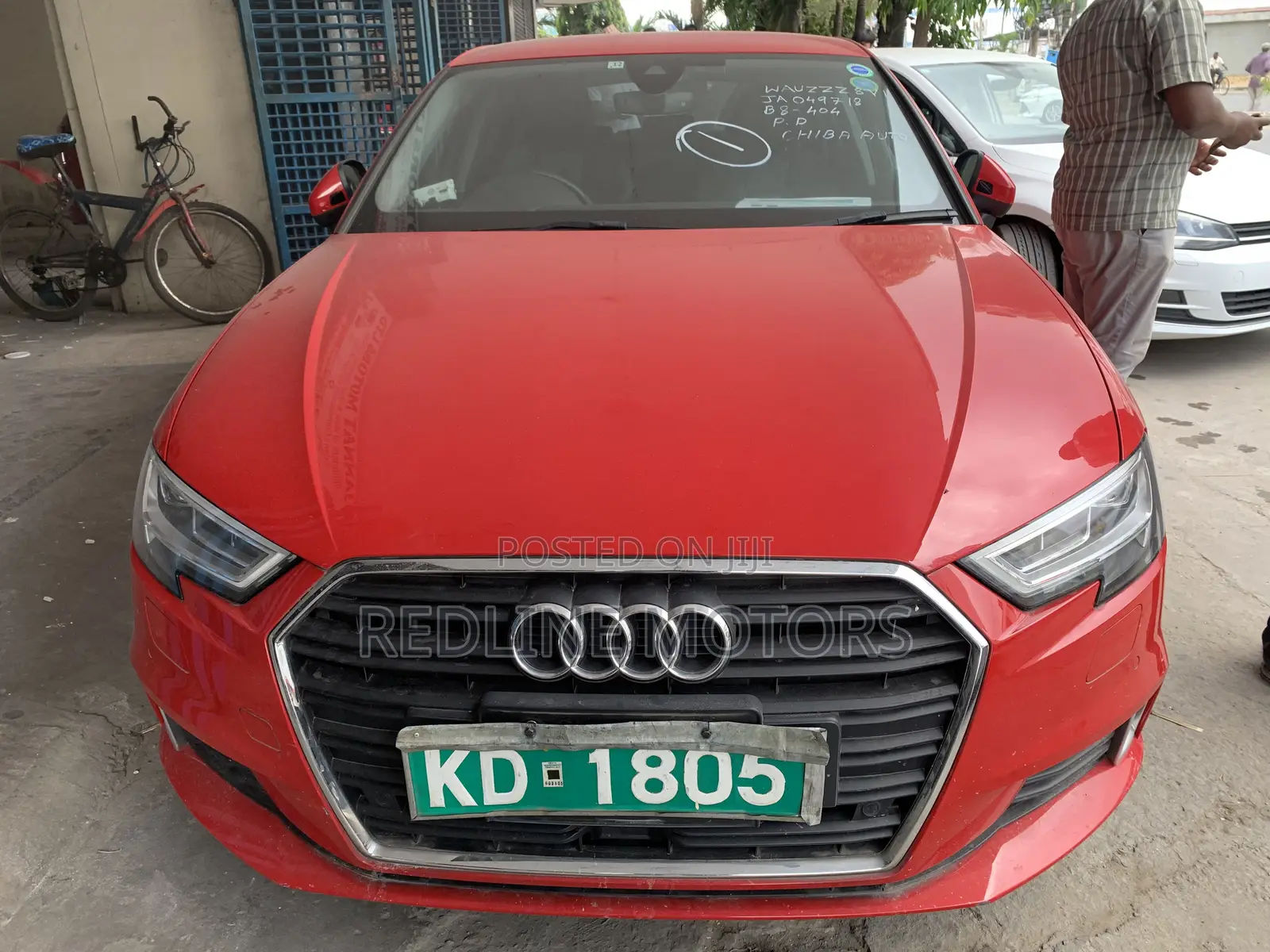 Audi A3 2.0T Premium FWD Sedan 2017 Red