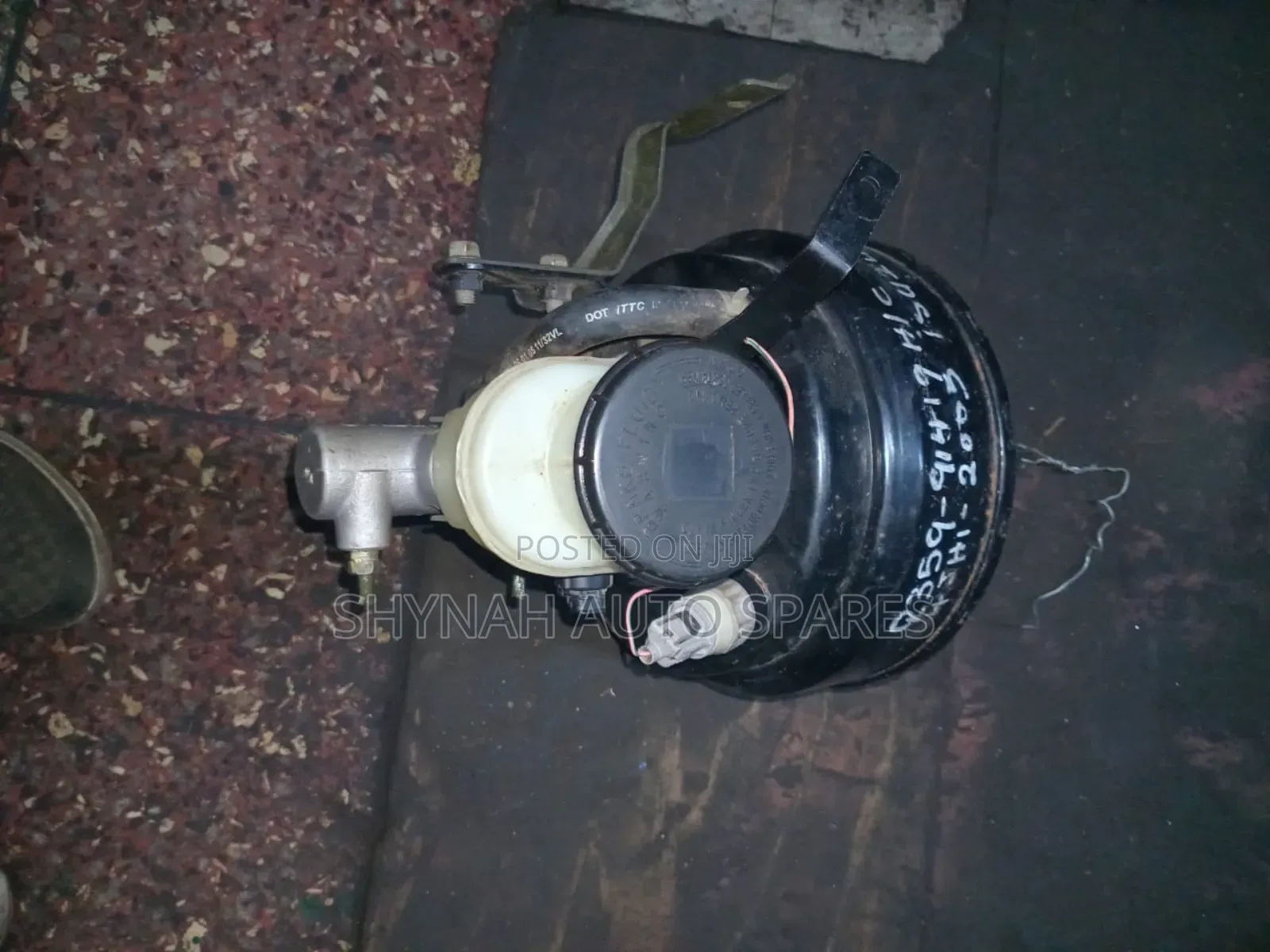 D-Max Old Model Brake Booster and Master Cylinder