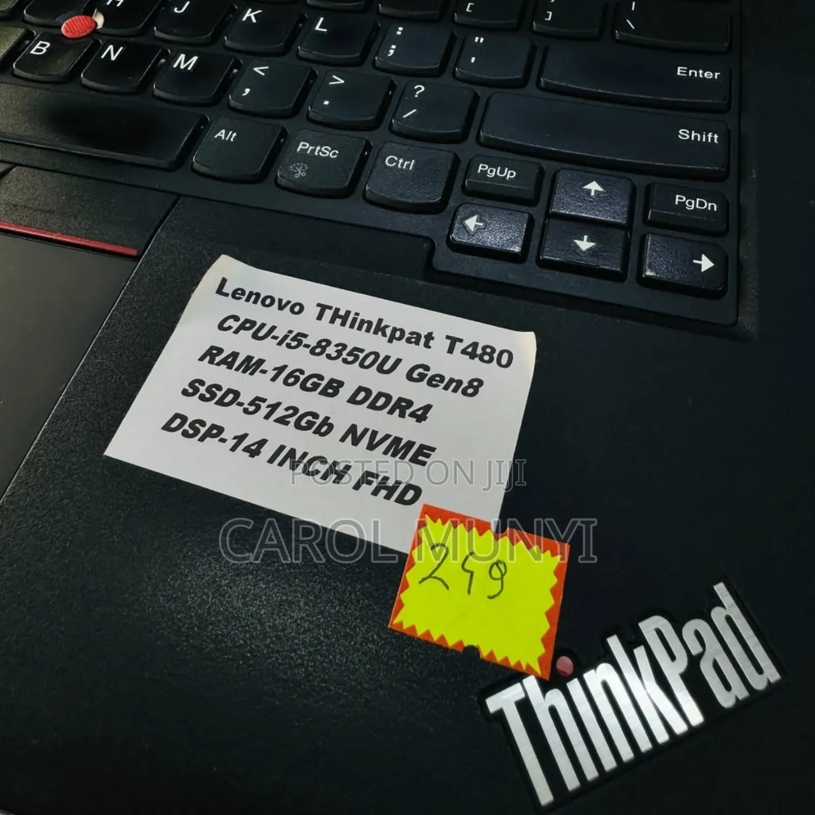 New Laptop Lenovo ThinkPad T470s 8GB Intel Core i5 SSD 256GB