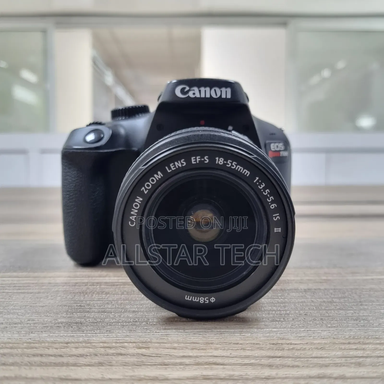 Canon EOS Rebel T100 DSLR Camera With 18-55mm Lens