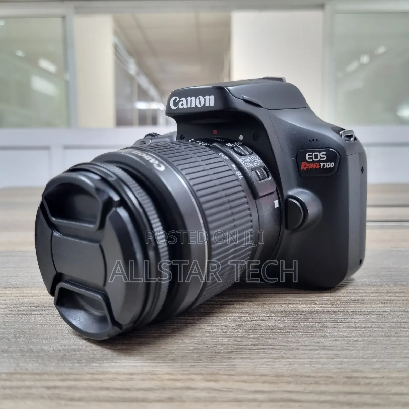 Canon EOS Rebel T100 DSLR Camera With 18-55mm Lens