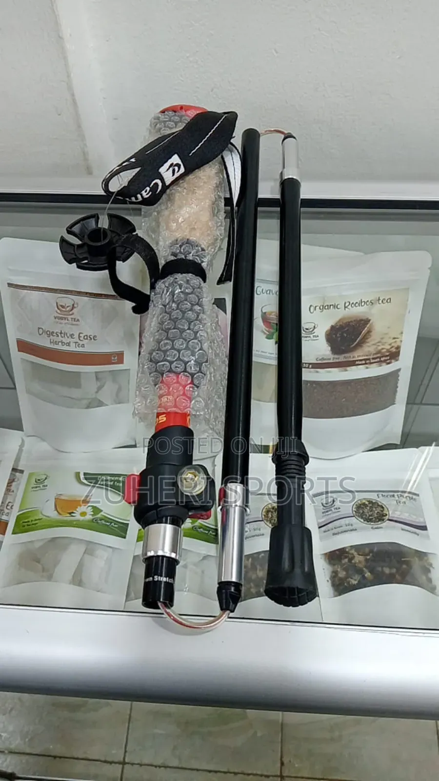 Foldable Hiking Pole; All Terrain Firm Mountain Climbing