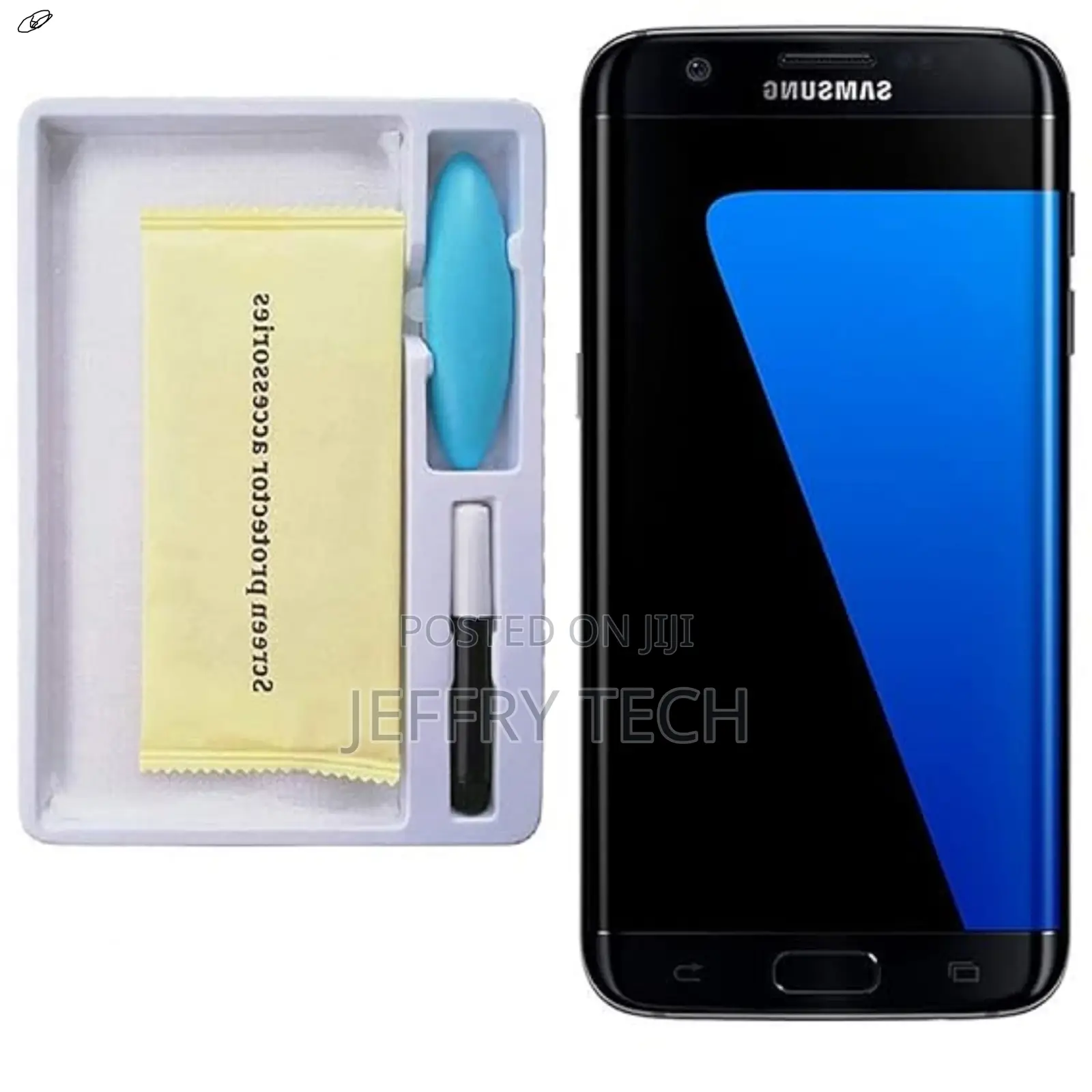 Full Glue Screen Protector for Galaxy S7S7 Edge-Black