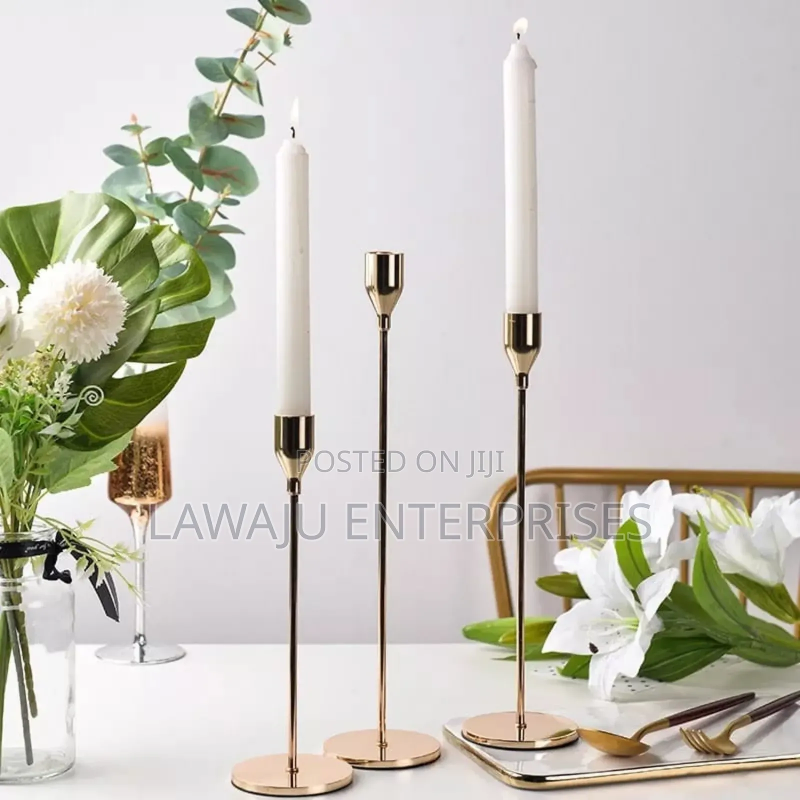 Long Inweder Candle Holder