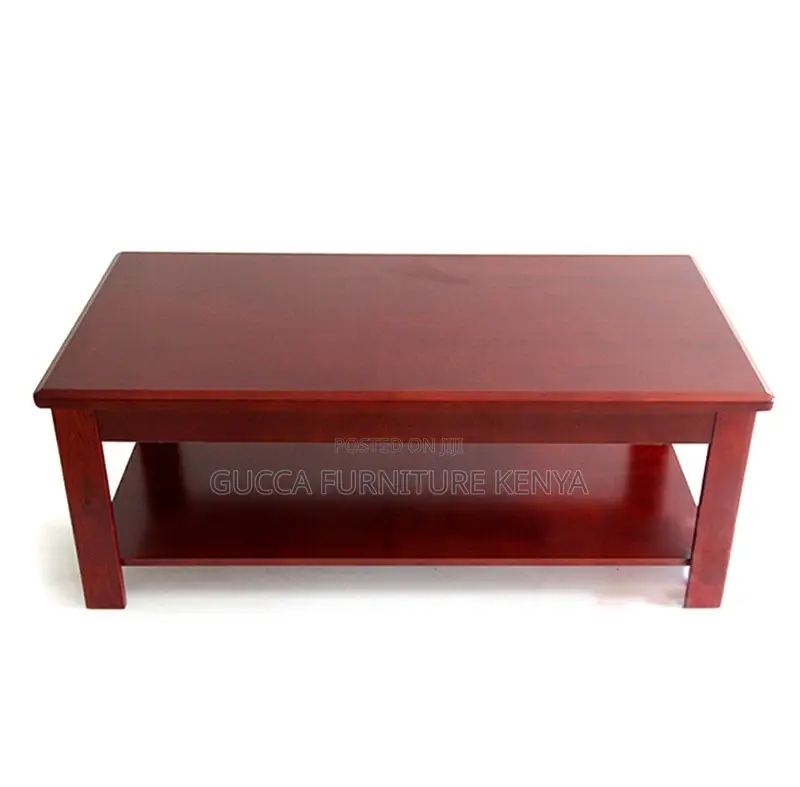 Coffee Tables: Modern Mahogany Casual Office Coffee Table