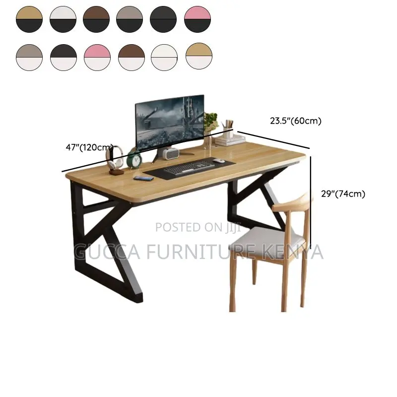 Clerical Desking:Casual Rectangle Reclaimed Wood Study Desk