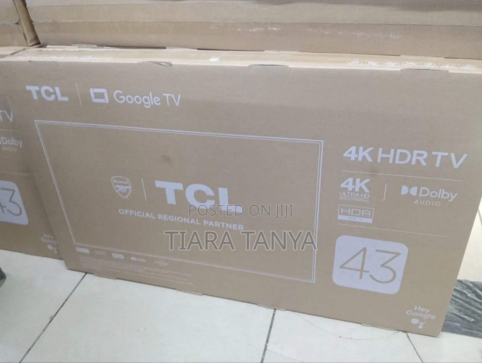 TCL 43v6b 43 Inch Uhd Google Smart Tv Hdr10 Micro Dimming
