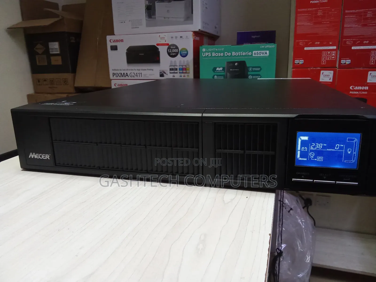 Mecer Me-3000-Wprulcd Smart Online Rackmount Ups Brand New