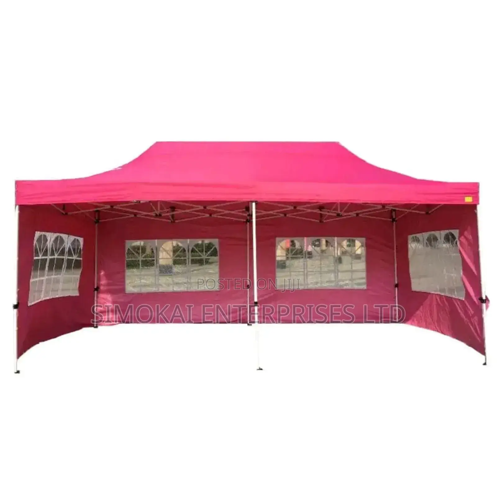 Pop Up Canopy Tent With Sidewalls.
Size: 3*6