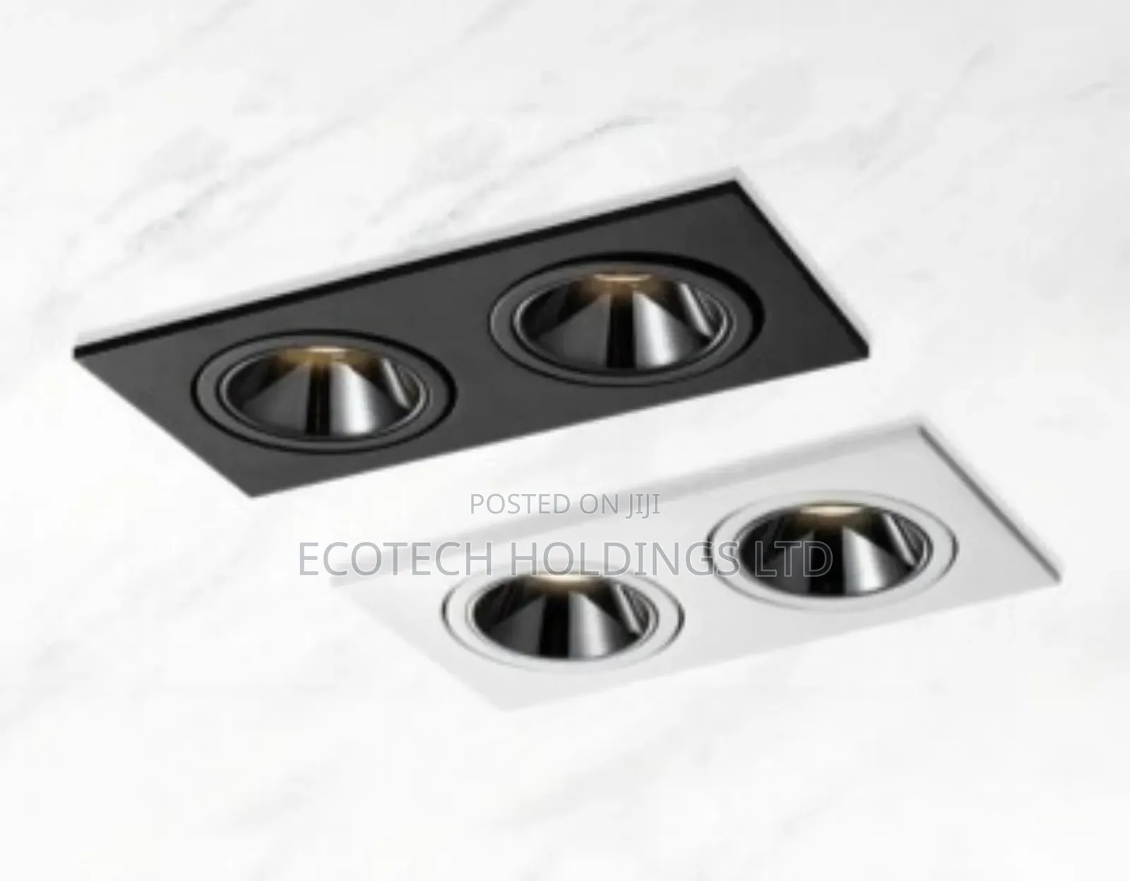 Anti Glare Recessed Adjustable Double Ceiling Frame Gy9td