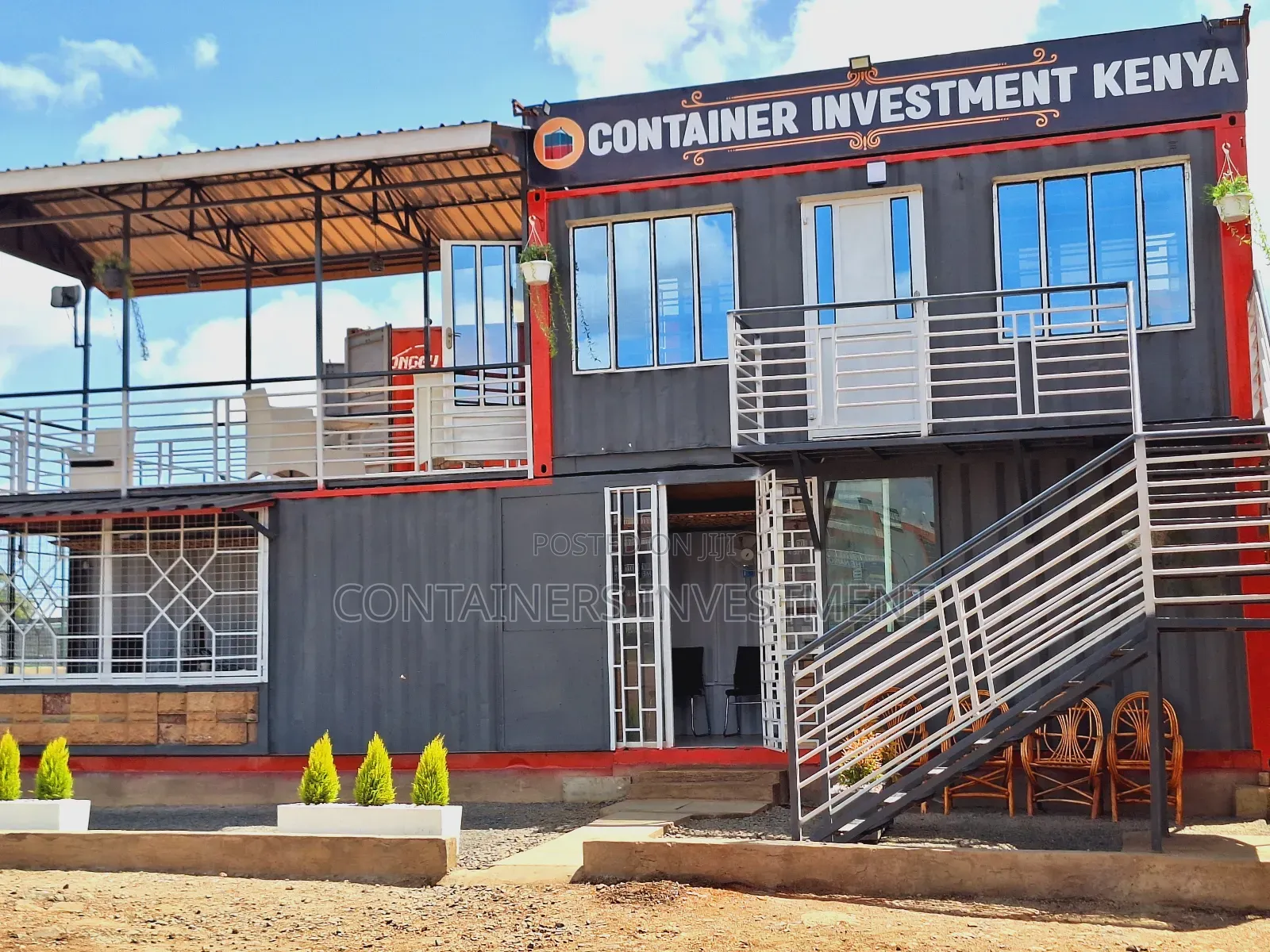 Portable Container Offices in Stock- Karibuni Sana.