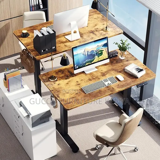 Office Tables:120cm Home Office Writing Study Rising Desk