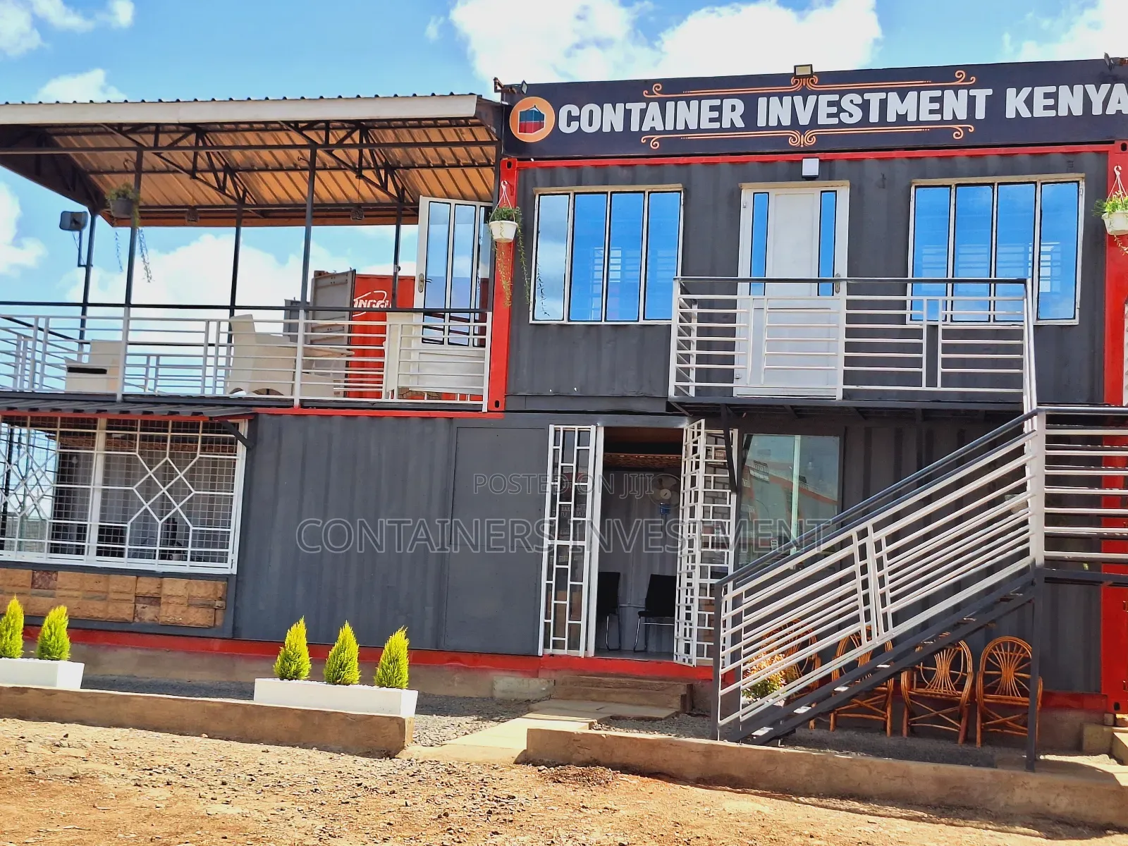 Secure Shipping Container Offices on Jiji- Talk Tranquility