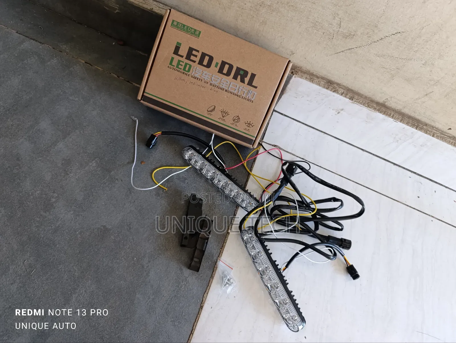 7" LED DRL Light – 3 Color Options: White, Blue Indicator