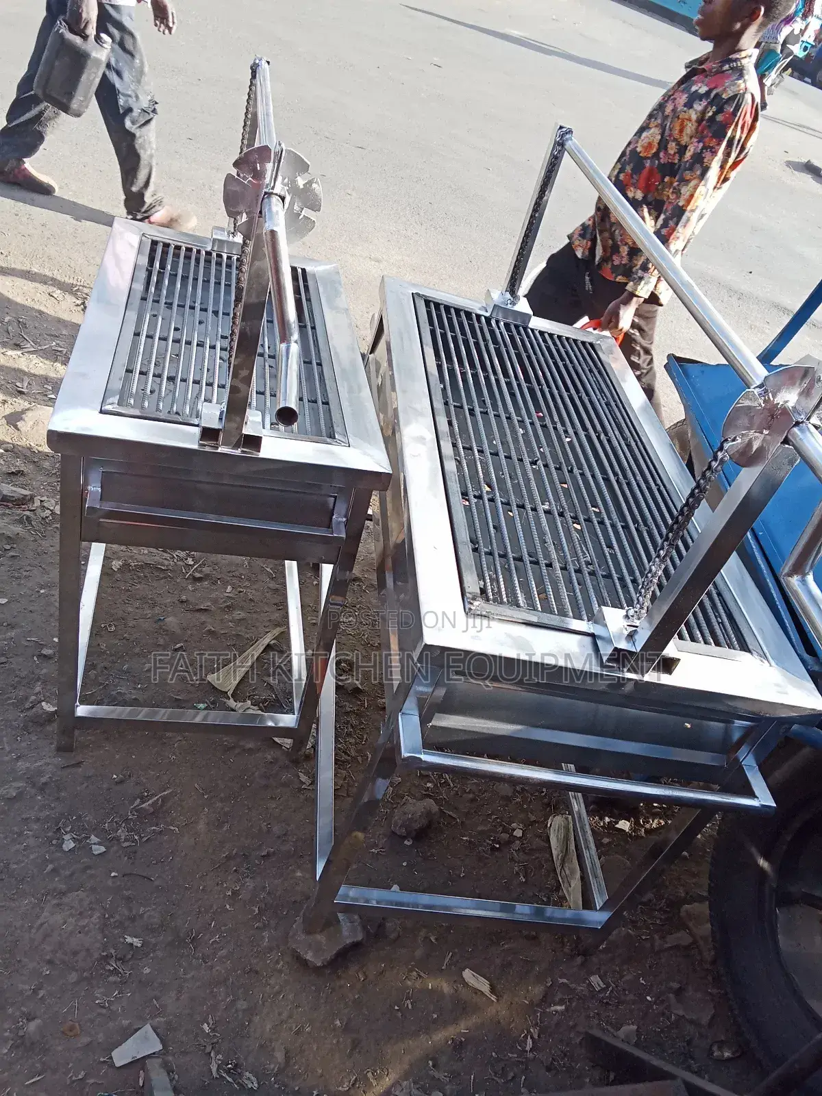 Stainless Steel Charcoal Grill