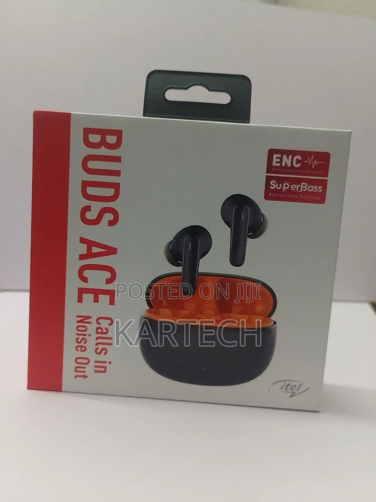 Itel Budsace Super Bass Earbuds IPX5