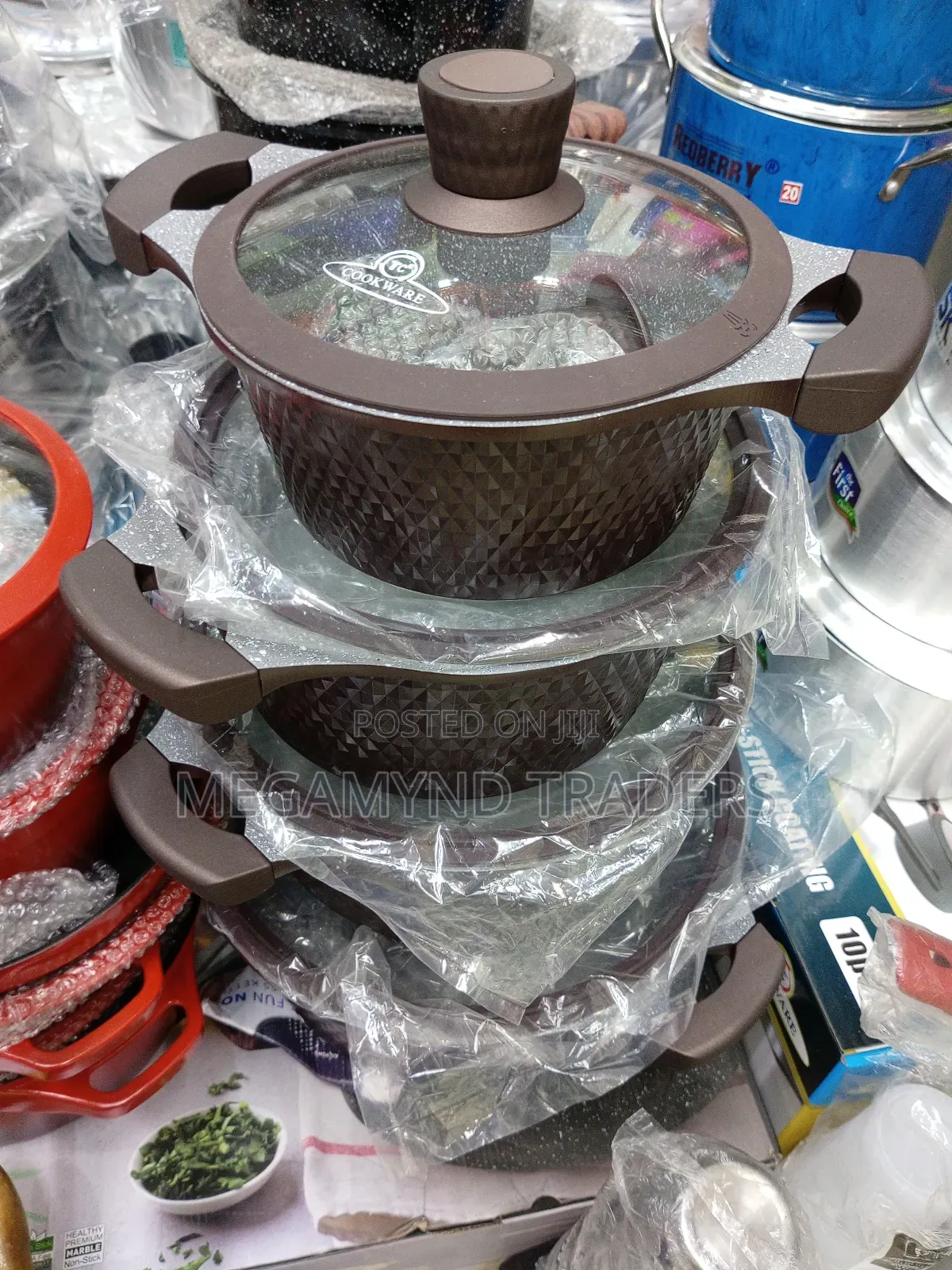 10pc Granite Die Casting Cookware/Granite Sufuria