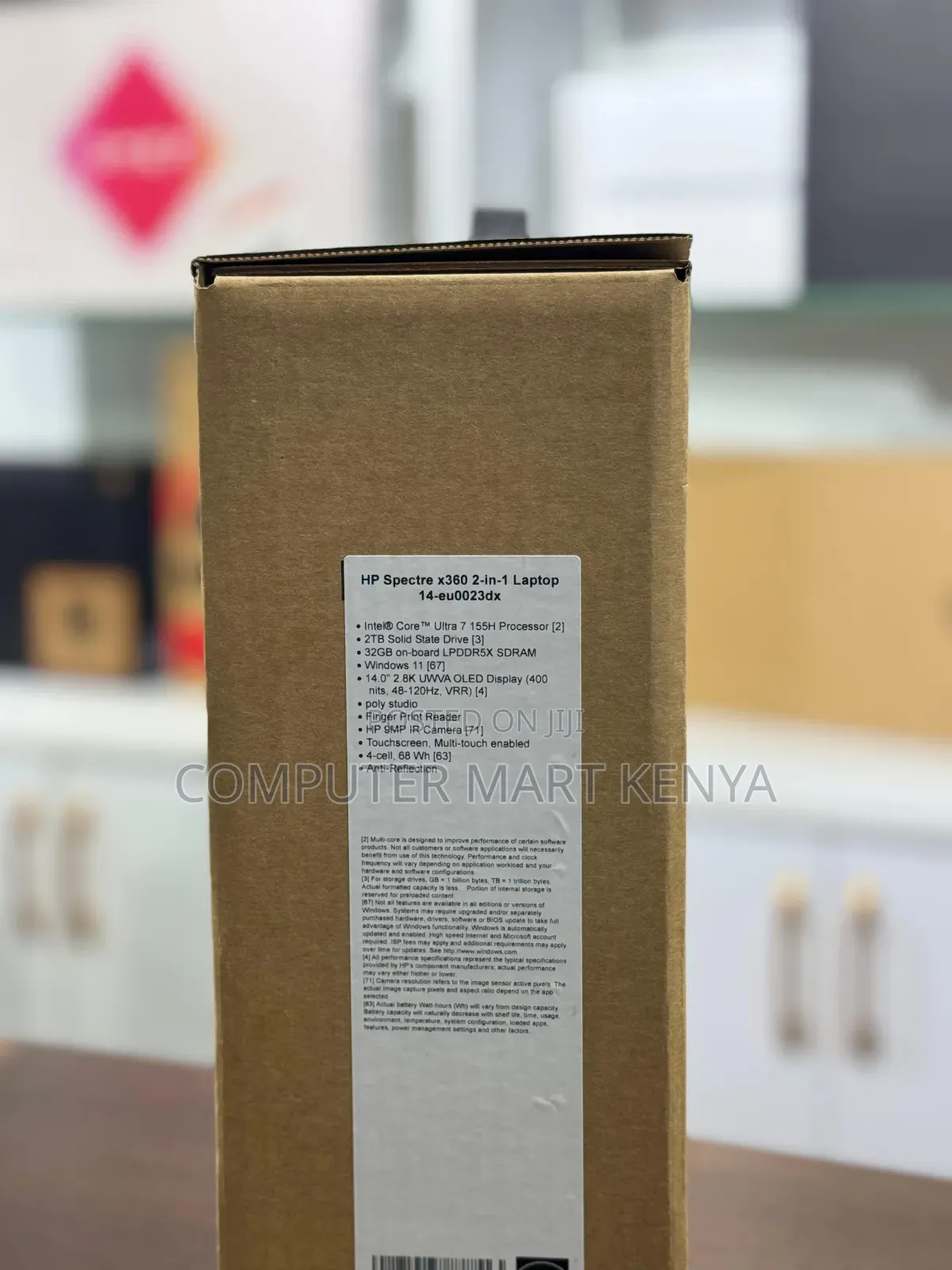 New Laptop HP Spectre X360 32GB Intel Core Ultra 7 SSD 2T