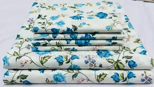 7*8 Printed Bedsheets, 2flat Bedsheets 4pillowcases Fk9tg