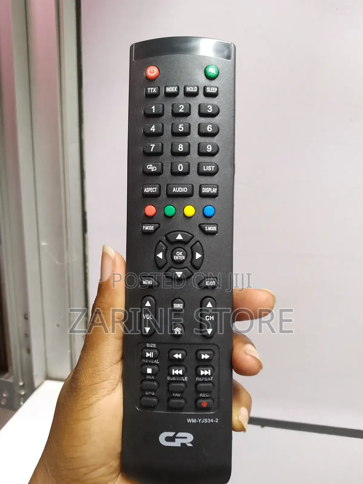 CR Digital Tv Remote Control Which Uses Triple a Batteries