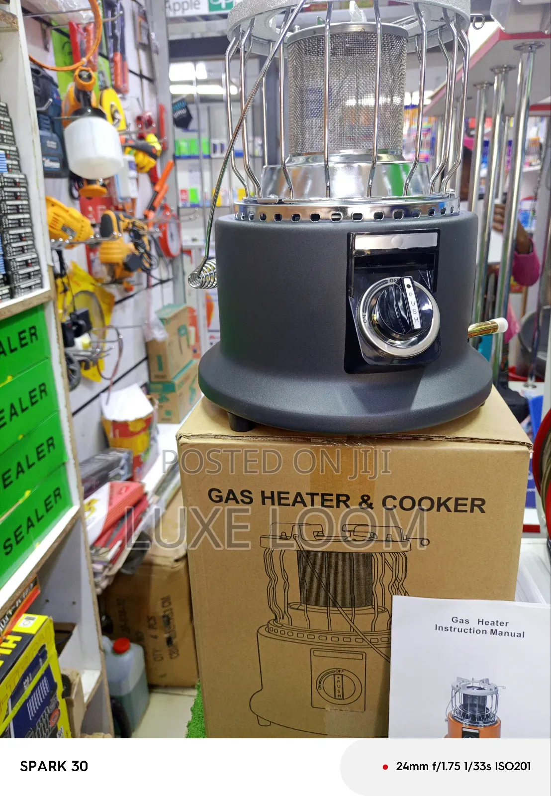 Gas Heater and Cooker