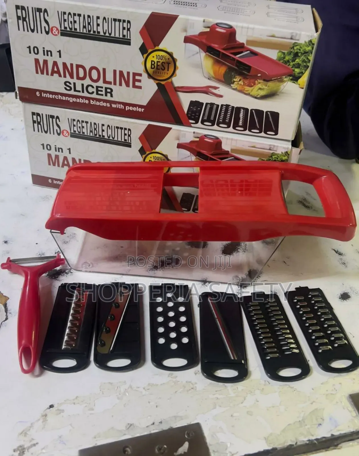 Mandolin 10'in 1 Vegetables or Salad Slicer