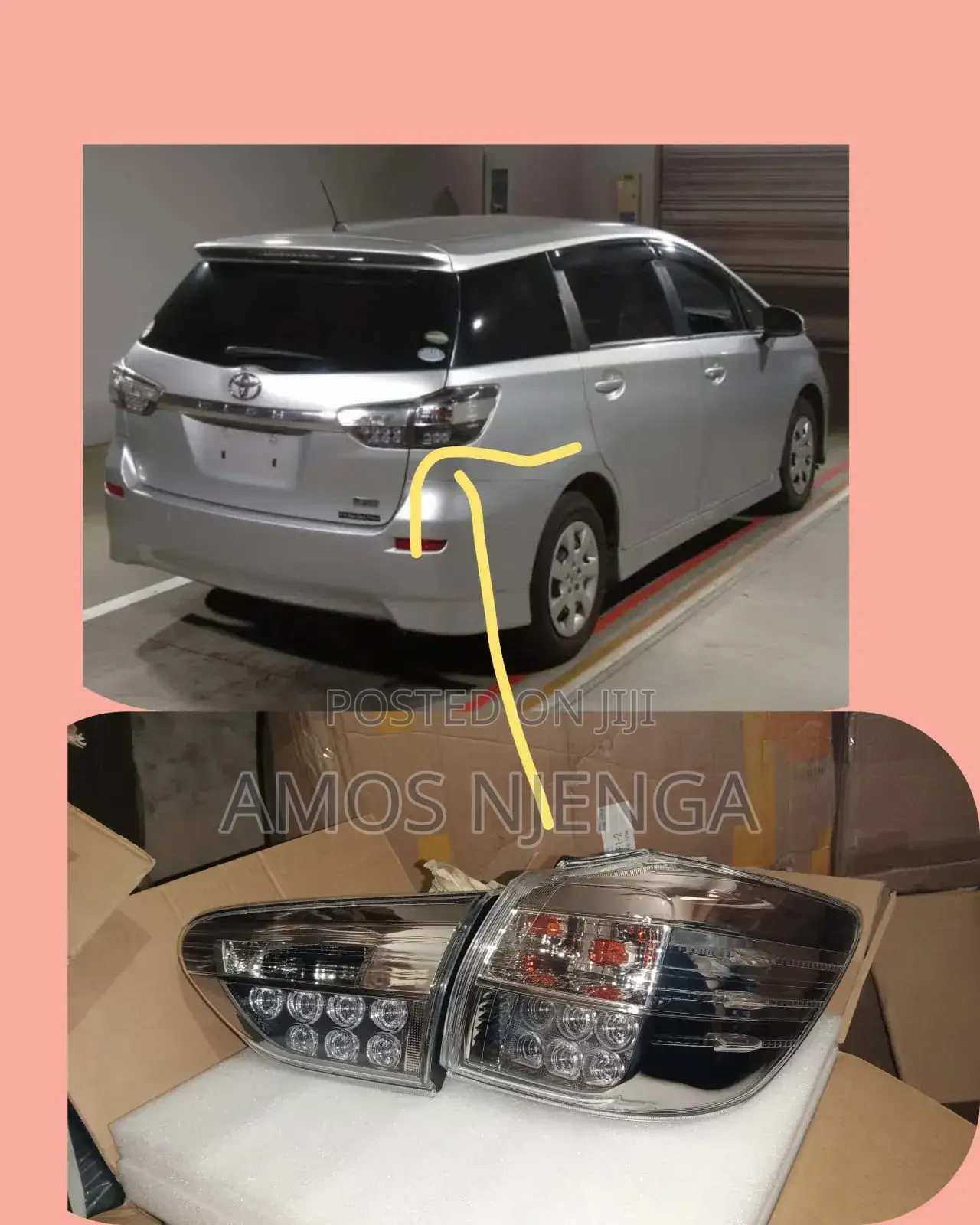 Toyota Wish Tailight