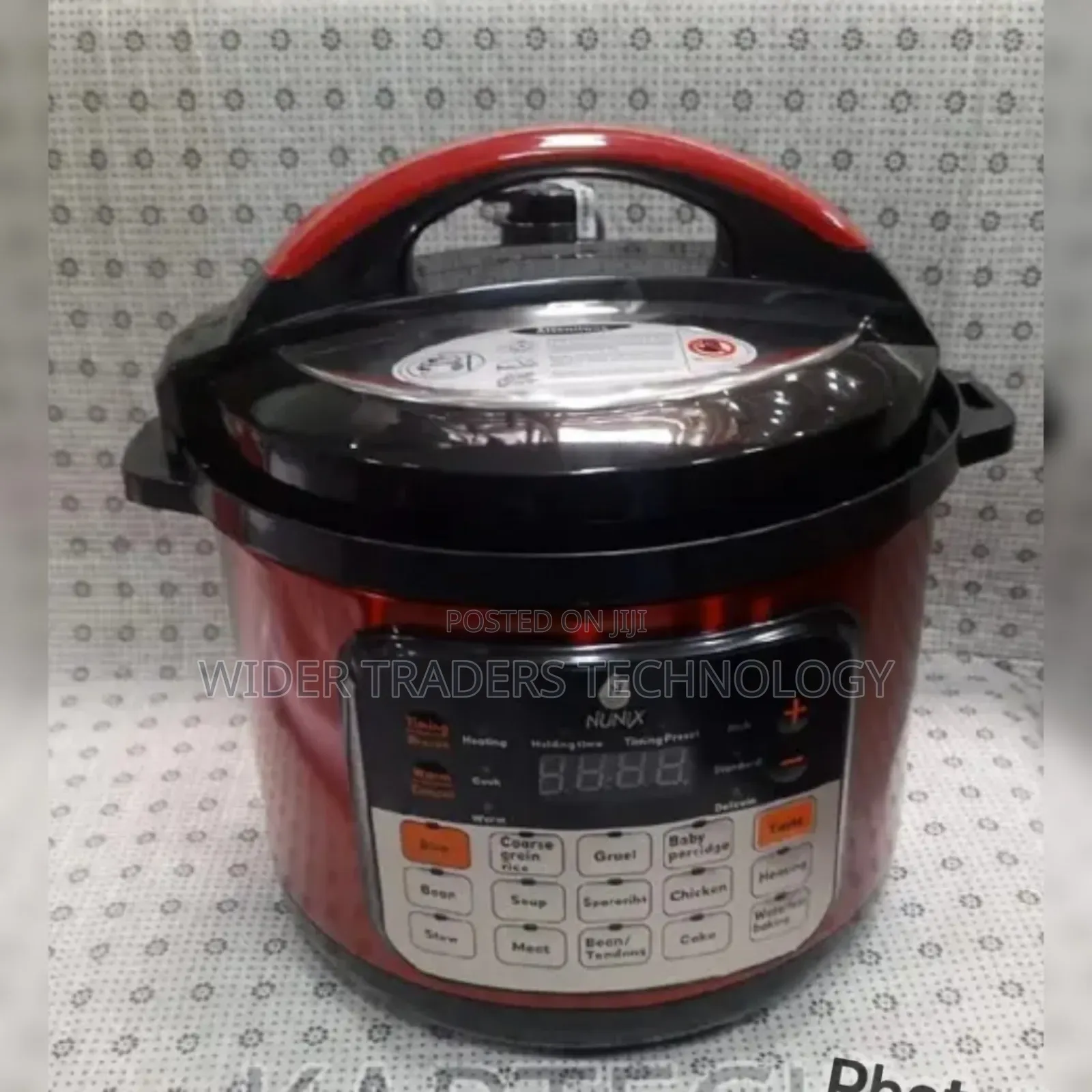 Nunix Pressure Cooker- Electric Pressure Cooker 5 Litres 