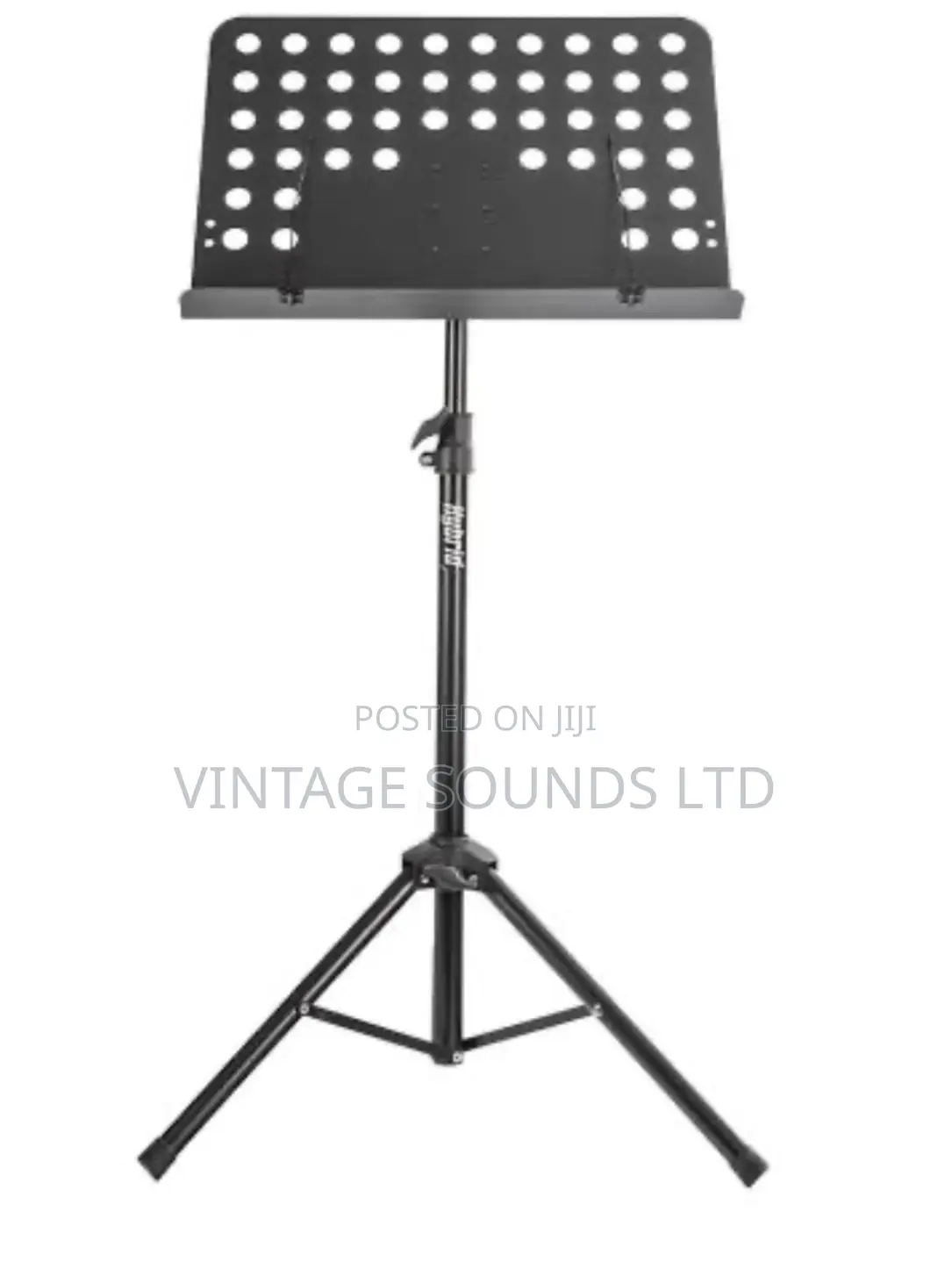 Portable Adjustable Height Metal Music Stand For Musicians