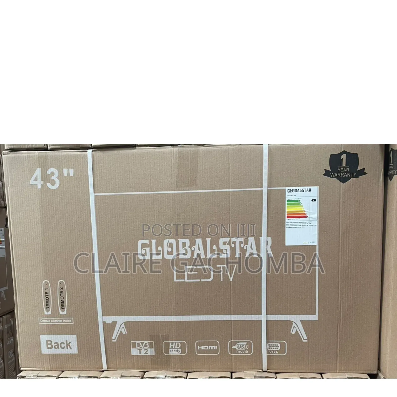 Globalstar 43uk64 ,43" Inch Smart Android Tv,Netflix,Youtube
