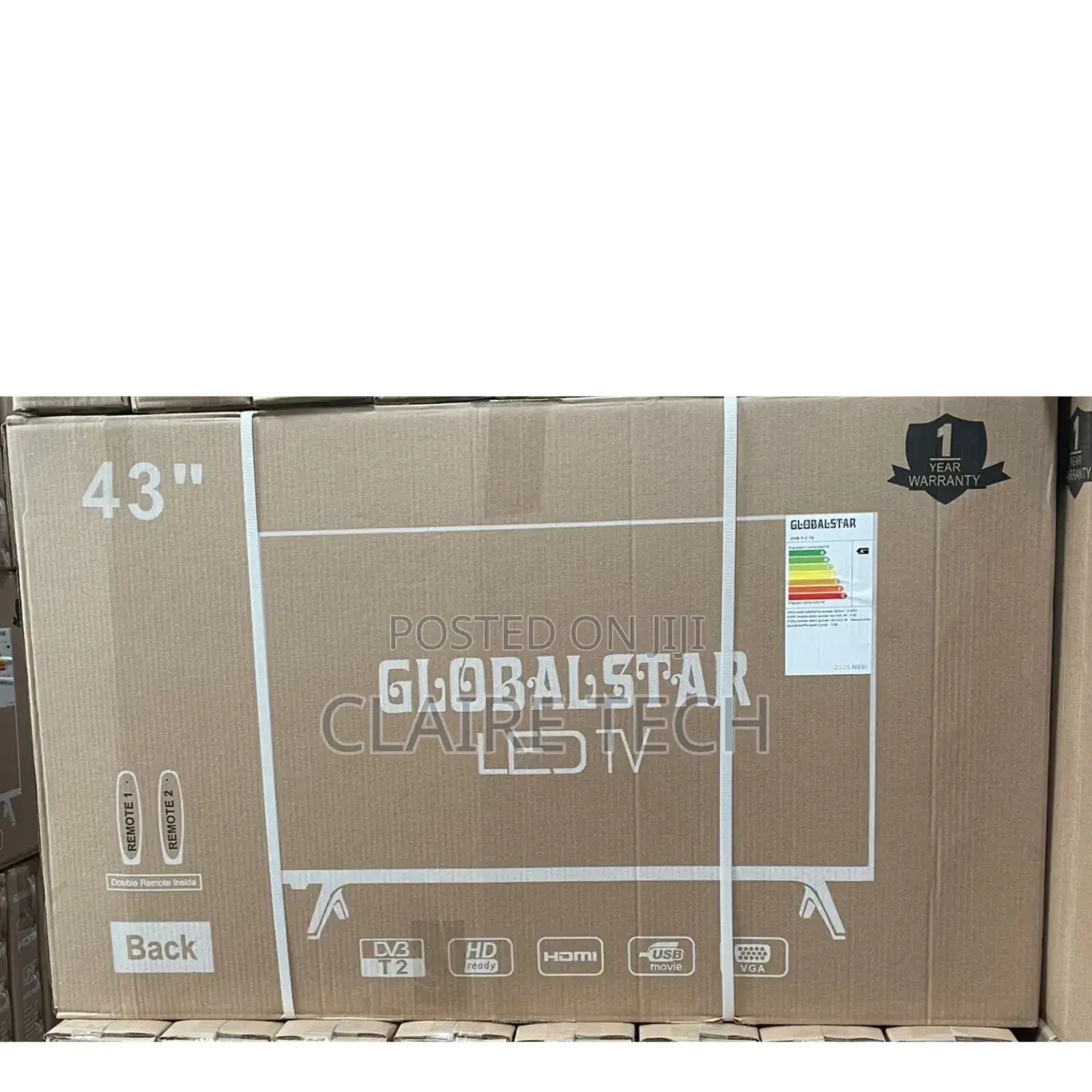 Globalstar 43uk64 ,43" Inch Smart Android Tv,Netflix,Youtube
