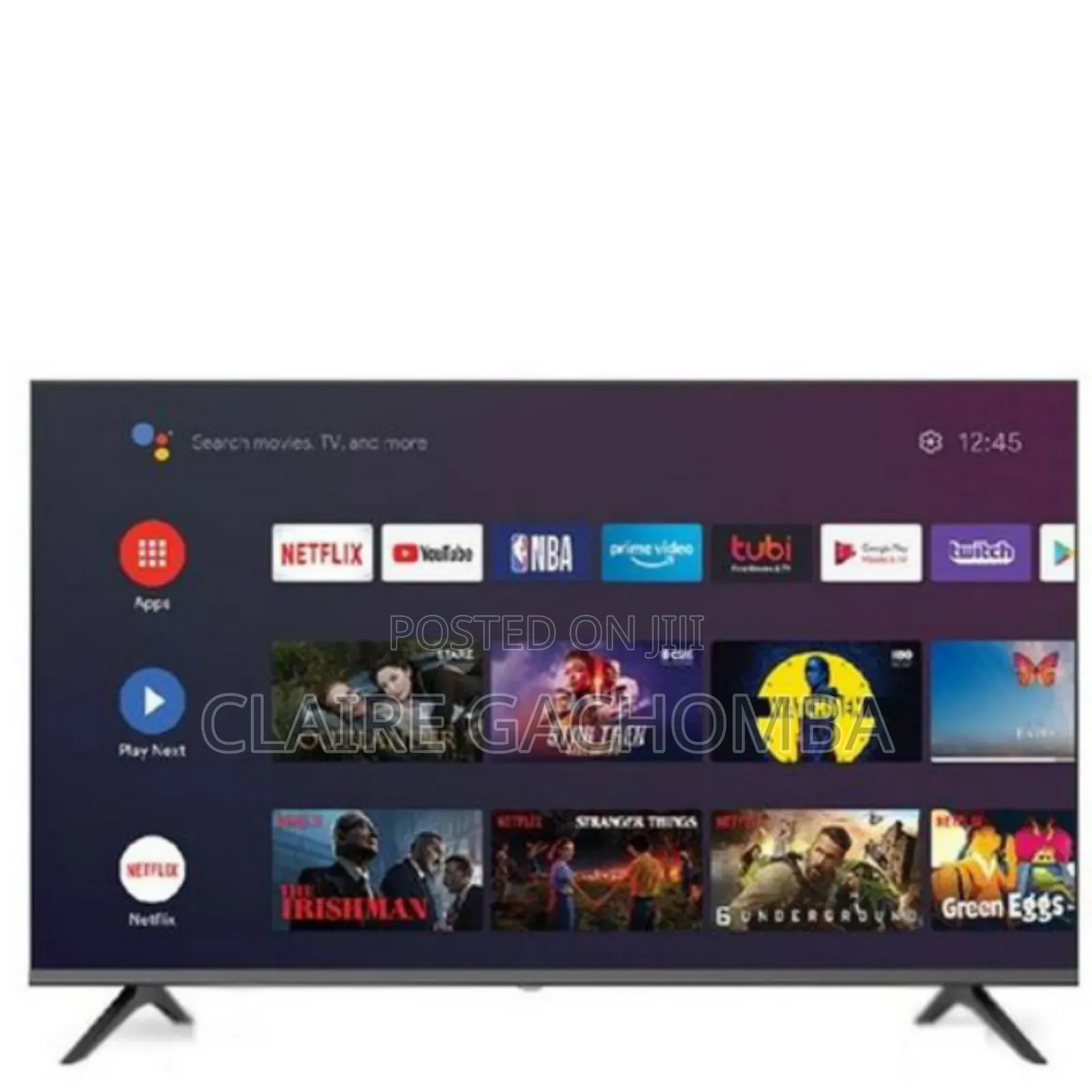 Globalstar 43uk64 ,43" Inch Smart Android Tv,Netflix,Youtube